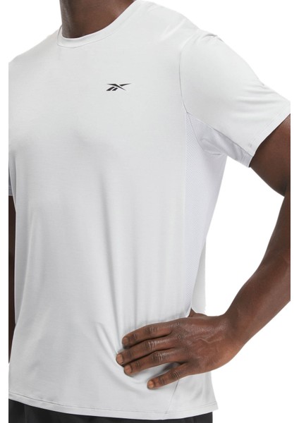 Athlete Tee 2.0 Rbk-Chıll Gri Erkek Kısa Kol T-Shirt