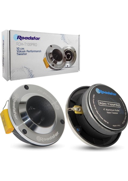 RDH-T100PRO Tweeter 10CM 300 Watt 2 Adet
