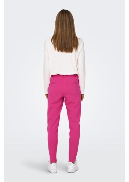 Normal Bel Regular Fit Dar Paça Onlpoptrash Pantolon Bayan Pantolon 15115847 fırsatları