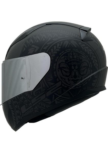 Rapıd 2 Takaroa Mat Siyah Kask Renkli Cam