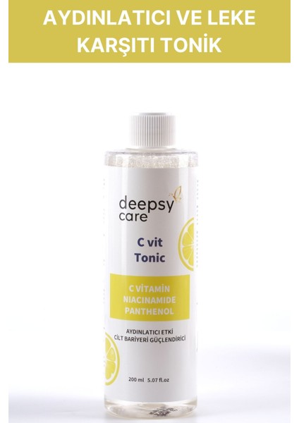 Deepsy Care C Vitamin Tonik Aydınlatıcı