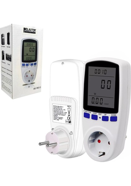 PLX-15366 Wattmetre Ölçü Aleti 230 Volt 3680 Watt 16 Amper