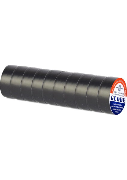 Izole Bant Siyah Globe (10 Adet)