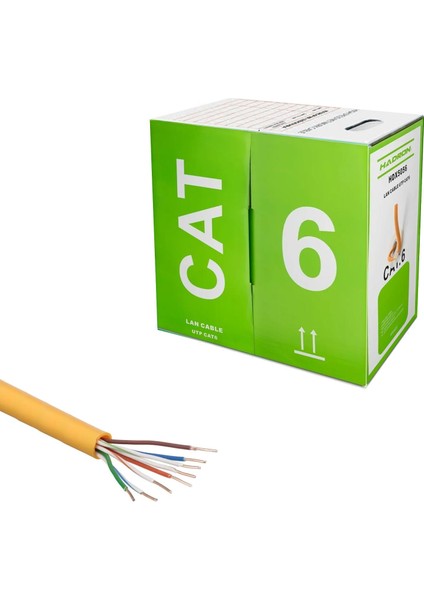 HDX-5056 Cat6 Kablo 23AWG 0.57MM 305 Metre