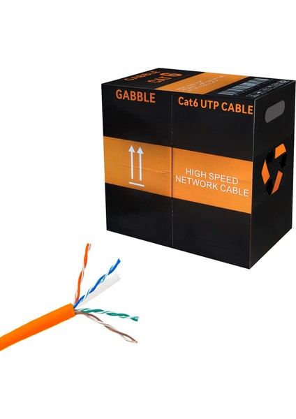 Cat6 Kablo 23AWG 0.57MM 305 Metre