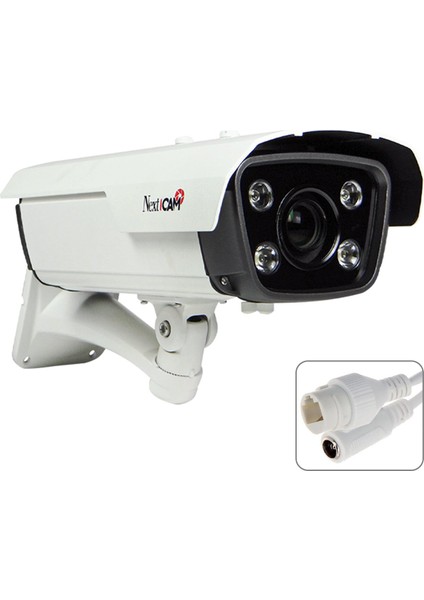 Nextcam YE-IP20551BVS Poe Ir Bullet Ip Kamera 2mp 3.6mm Harekete Duyarlı