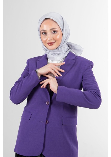 Brisa Vual Eşarp - Gümüş