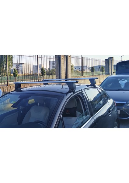 Skoda Fabia (2021 Sonrası) ile Uyumlu - Taşıyıcı Ara Atkı /portbagaj Taşıyıcı /tavan Barı