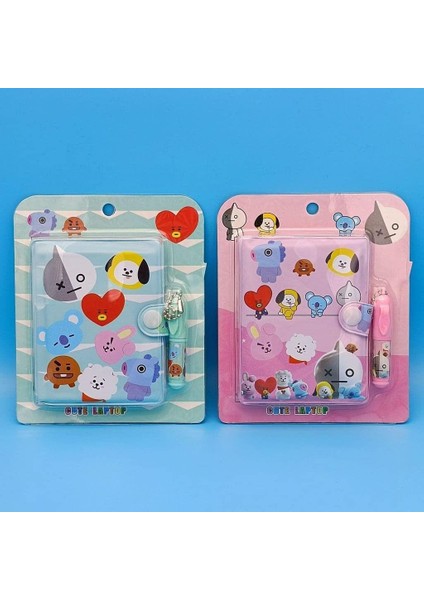 BTS Mini Defter Kalem SET