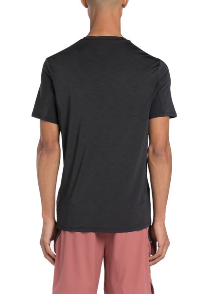 Athlete Tee 2.0 Rbk-Chıll Siyah Erkek Kısa Kol T-Shirt modelleri