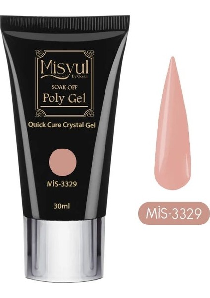 Poly Jel Protez Tırnak Hızlı Tırnak Uzatma 30 ml
