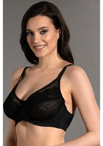 Dantel Detaylı Minimizer Sütyen C12302 Siyah fiyatları