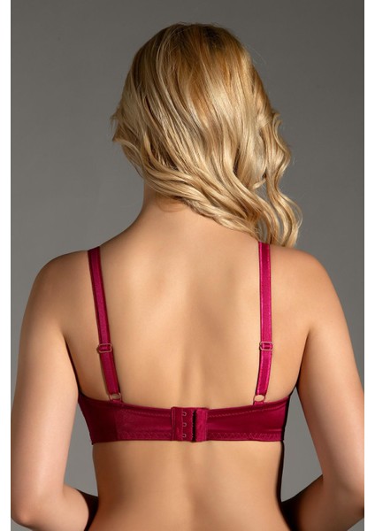 Dantel Detaylı Minimizer Sütyen C12302 Mürdüm fırsatları