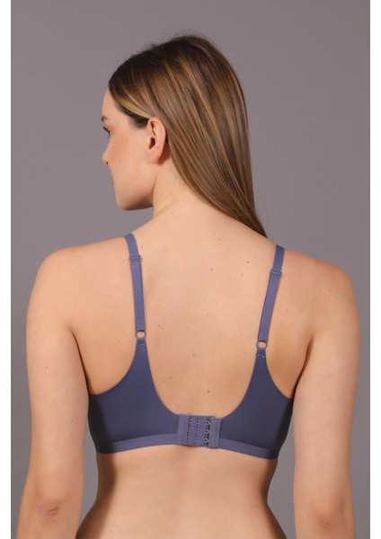 Balensiz Dikişsiz Lazer Çıkarılabilir Pedli Sütyen C26120 Indigo fırsatları