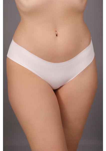 Kaymaz Bel Lazer Slip Külot C19203 Ekru fiyatları