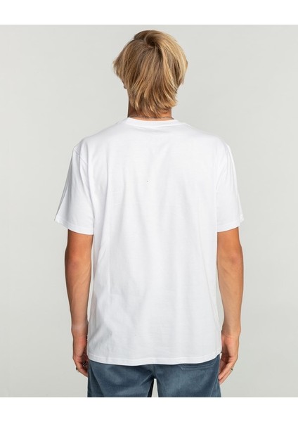 Bıllabong Team Wave Tees Whıte Erkek T-Shırt EBYZT00144-10