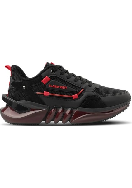 Siyah/kırmızı Erkek Sneaker Spor Ayakkabı