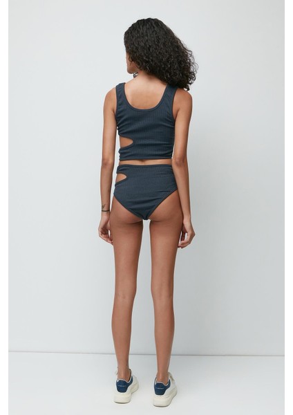 Fitilli Dekolte Crop Külot Takım 9135 Füme indirimleri