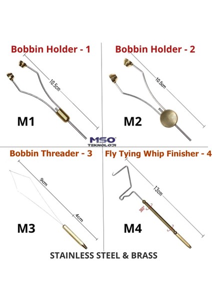 MSO Teknoloji Olta Balıkçılık FLY & Asist Yapım Maşa & El Aletleri