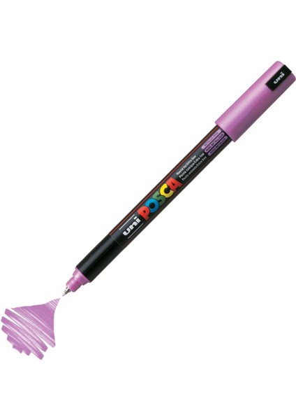 Posca Marker Pc-1mr Ultra Fine 0.7mm Metallic Pink