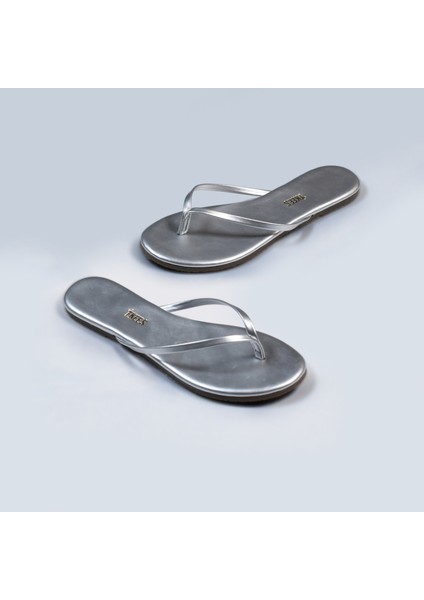 Kadın Silver Parmak Arası Terlik TK-2059