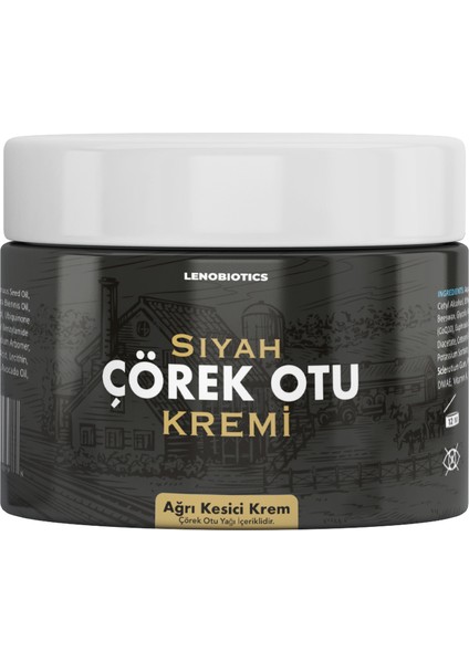 Ağrı Kesici Siyah Çörek Otu Kremi Hızlı Etki 100 ml Günlük Kullanım İçin