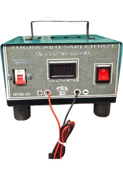 Akü Şarj Cihazı 12 Volt 20 Amper