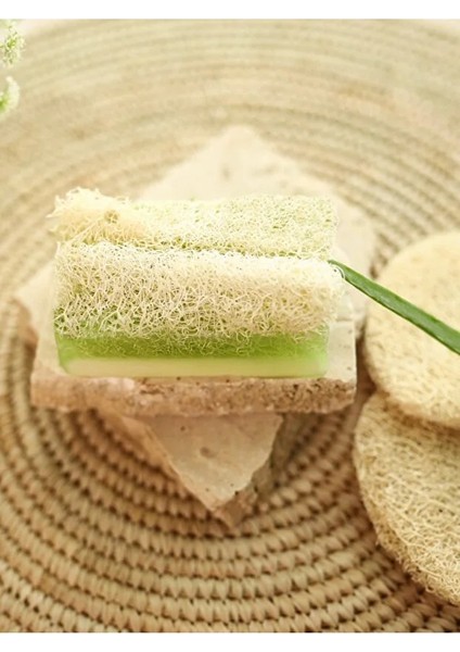 Doğal Kabak Lifli Aloe Vera Sabunu 100 gr modelleri