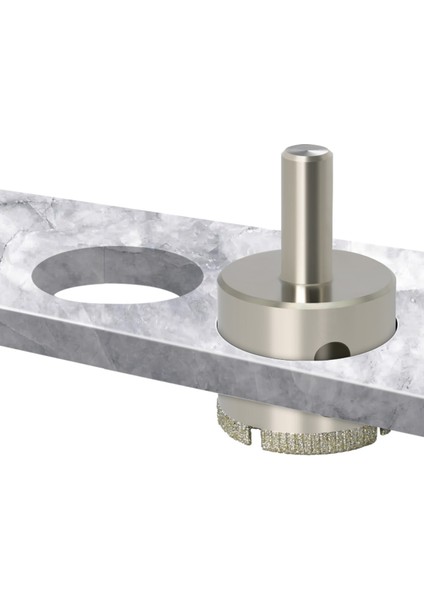 Cam Mermer Granit Delme Pancı 48 mm Matkap Için Elmaslı Delik Karot