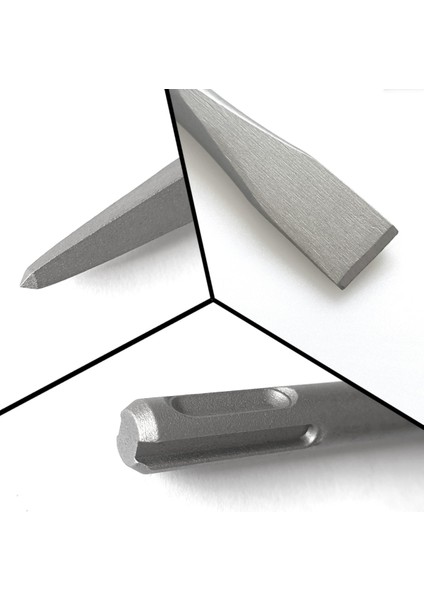 Kırıcı Delici Matkap Için Sds Plus Matkap Uç Seti Murç Keski 1/4 Hex Vidalama Adaptörü 3 Parça