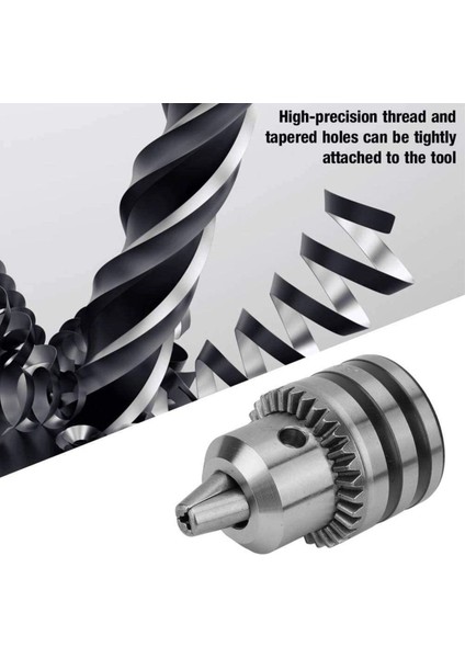 1/2" - 20 Unf Mandren 3-16 mm Matkap Aynası Çelik Anahtarlı Mandiren