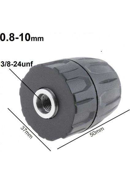 Şarjlı Matkap Uyumlu Mandren 1-10 mm 3-8 mm Profesyonel Kullanım Otomatik Anahtarsız Süpra Mandren