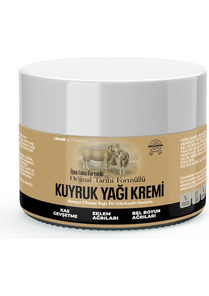 Bamya Tohumu Yağlı Kuyruk Yağı Kremi 100 ml