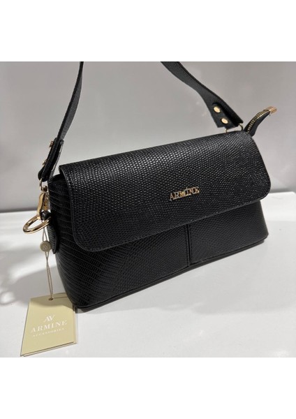 Bayan Çanta Croco Timsah Siyah AR34703