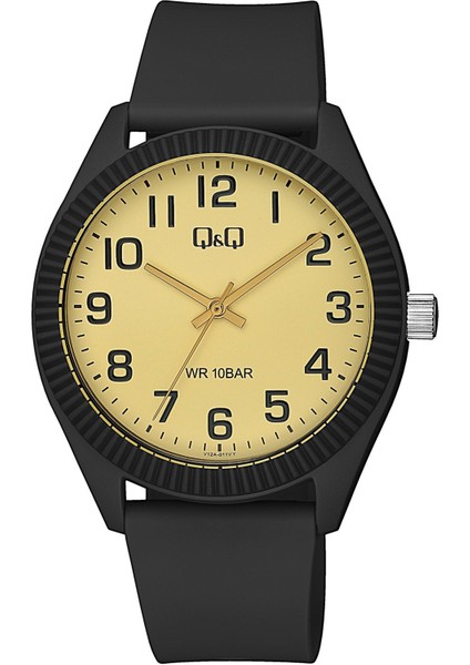 Unisex Siyah Kol Saati - V12A-011VY