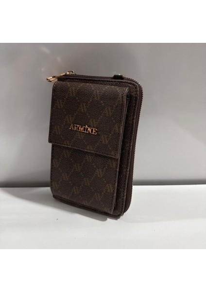 Bayan Çanta Noktalı Kahve AR26504