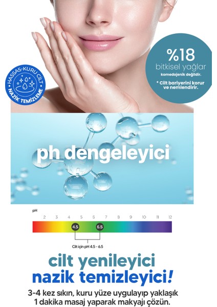 Derma Factory Ph Dengeleyici Nazik Makyaj Temizleme Sütü Derma Factory Ph Balancing Cleansing Milk 240 ml