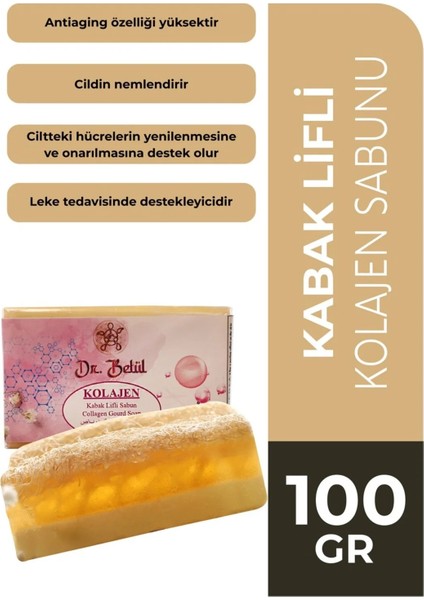 Doğal Kabak Lifli Kolajen Sabunu 100 gr
