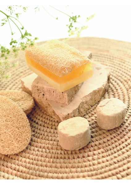 Doğal Kabak Lifli Rüşur Sabunu (Doğal Peeling) 100 gr fırsatları