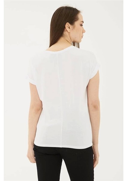 Fashıon Bluz 194K1 - Beyaz fiyatları