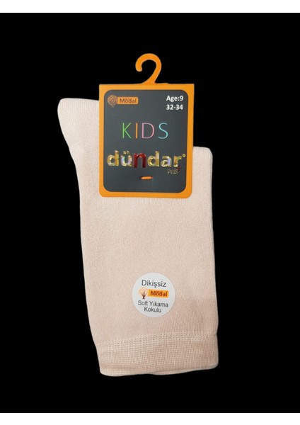 Çapa Collectıon Dündar Plus Bambu Kız Çocuk Soket Çorap 9 Yaş 6 Lı