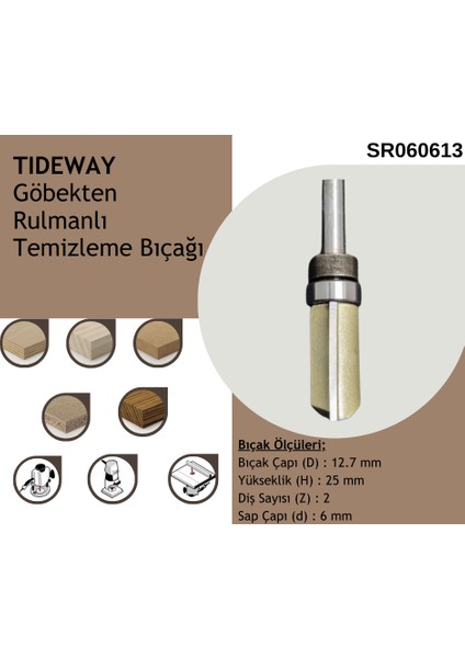 Temizleme ve Kanal Açma Bıçağı ,d:13 S:6