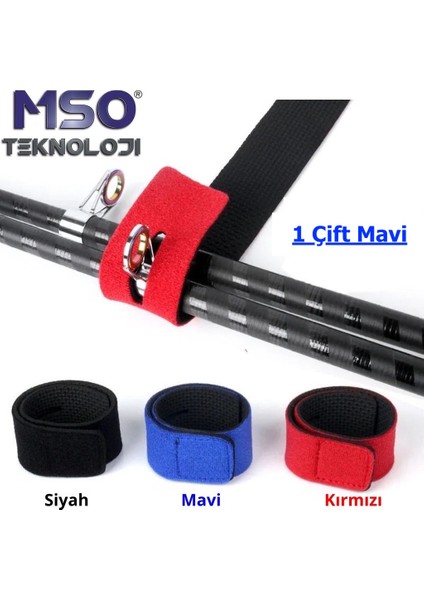 Olta Balıkçılık Kamış Elastik Neopren Strap Bant Bağ