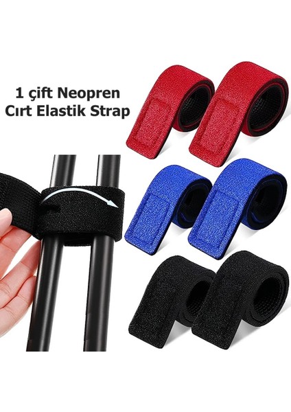 Olta Balıkçılık Kamış Elastik Neopren Strap Bant Bağ