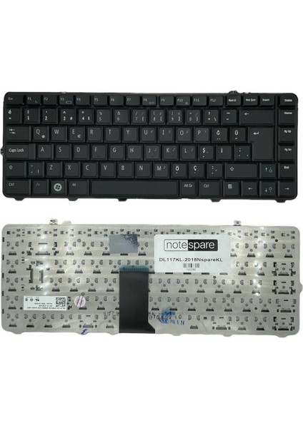 Dell ile Uyumlu V080925CS1, V081025AK1, V081025AS1, V081025BK1 Notebook Klavye Siyah Tr