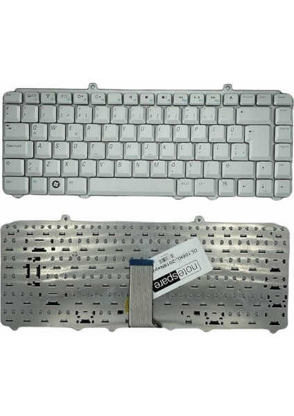 Dell ile Uyumlu NSK-D9301, NSK-D930T, NSK-D9A01, NSK-D9A0T Notebook Klavye Gümüş Gri Tr
