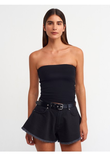 20659 Crop Top-Siyah