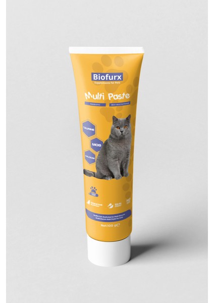 Multi Paste Kedi Multivitamin Malt Macunu 100 gr