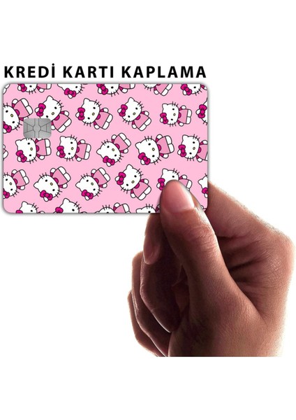 Hediyene Bak Hello Kitty Kredi Kart Kaplama Sticker