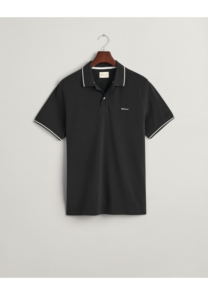 Erkek Siyah Regular Fit Polo 2062034.5